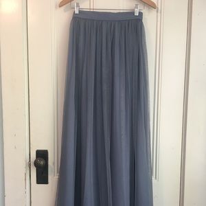 Tulle & Chantilly bridesmaid skirt